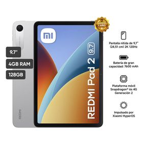 Xiaomi Redmi Pad 2 9.7 128GB Plata