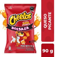 Snack de Maíz CHEETOS Queso Picante Bolsa 90g