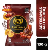 Papas Fritas LAY'S Artesanas Alitas BBQ Bolsa 130g