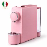 Maquina de café Expreso Italiana  Rosada con capsúlas - EspressoDue Marta 19 Bar