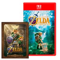 The Legend of Zelda Ocarina of Time Nintendo Switch 2 y Poster