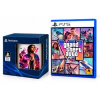 Grand Theft Auto VI PLaystation 5 y taza 4