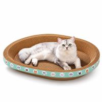 Cama Rascador  para Gatos Corrugado de Alta Densidad 30x50cm