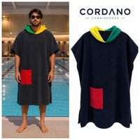 Toalla Cordano Poncho Adulto Rasta Talla L Unisex