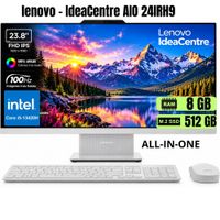 ALL IN ONE LENOVO IDEACENTRE AIO 24IRH9 INTEL CORE i5  Ram 8GB SSD 512GB- F0HN00MTLD