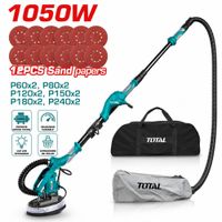 Lijadora para Drywall Total 1050W 215mm Telescópica con Aspiración TWS10501