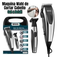 Maquina de Cortar Cabello Wahl Cut y Detail 18 Piezas- 09243-6218