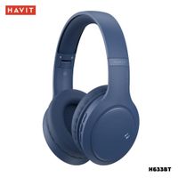 AUDIFONOS HAVIT  BLUETOOTH H633BT DISEÑO DOBLABLE - AZUL