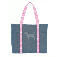 BOLSO TOTE PINK DIAMANT DENIM