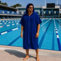TOALLA CAMBIADOR ADULTO ML CIERRE AZUL UNISEX CORDANO.