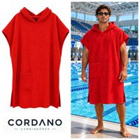 TOALLA CAMBIADOR ADULTO ML ROJO UNISEX CORDANO.