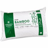 Pack 2 Almohadas Corazza y Mora Home Bamboo