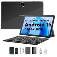 Tablet Blackview ZENO 5 4G LTE 11 Pulgadas 8GB 128GB Más Teclado Más Mouse Negro