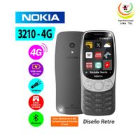 CELULAR BASICO NOKIA 3210 4G DUAL SIM NEGRO
