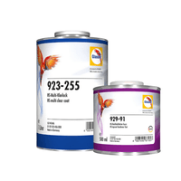 BARNIZ ALTOS SOLIDOS  923-255  DE 1LIT  Y  CATALIZADOR 929-91 DE  500ML- GLASURIT