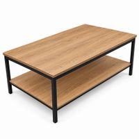 Mesa de centro estilo industrial