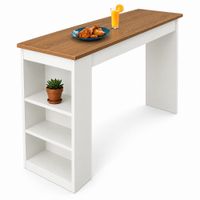 Mesa barra auxiliar de cocina