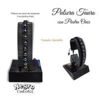 Pulsera StoreWide Piedras Onix Negro