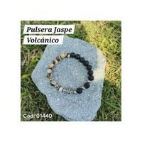 Pulseras StoreWide Piedra Jaspe y Volcanica