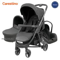 Coche Cuna Travel System Premium 3en1 -LONDON V2- Negro -  LONDONV2-001