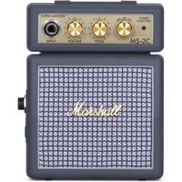 AMPLIFICADOR MICRODE GUITARRA ELÉCTRICA A BATERÍA MS-2 MARSHALL | GRIS