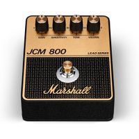 PEDAL DE EFECTO OVERDRIVE DISTORSIÓN JCM800 MARSHALL | NEGRO Y DORADO