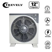 Ventilador de Mesa Trevely VT-12A 45W 5 Aspas