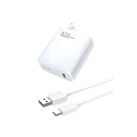 CARGADOR SUPER RAPIDO 67W TIPO C BLANCO