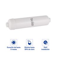 Cartucho de Repuesto Para Purificador De Agua Sole Prestige