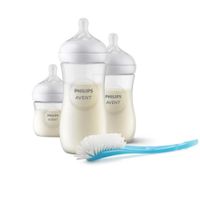 Set Natural 3 Mix 3 Biberón Natural Cepillo Philips Avent