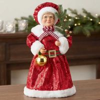Muñeco Navideño Mamá Noel 50 cm