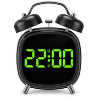 Reloj Despertador Digital - LED -  11x17 cm con Alarma