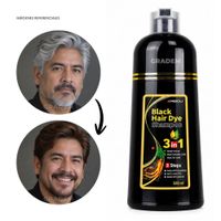 Shampoo Tinte 3 en 1 para Cabello 500 ml - Color Coffee