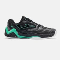 Zapatillas Tennis Set Men 2601 C Negro Verde Turquesa