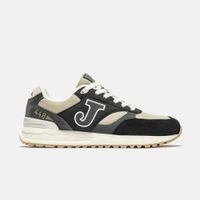 Zapatillas Casuales C.448 Lady 2601 Negro Beige Gris