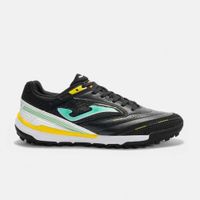 Zapatillas Futbol Gambeta 2601 TF Negro Blanco Amarillo