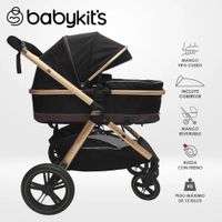 Coche Cuna Moises Neo Negro