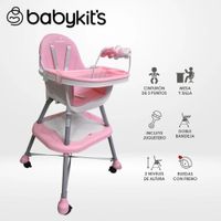 NUEVA Silla de Comer Gumi Rosado - v2026