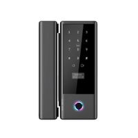 Cerradura Inteligente Vidrio Wifi Nexio GLS01 Negro