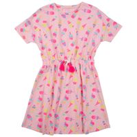 Vestido de Algodón con Nudo Teen Niña EUREKA