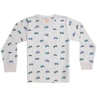Polo de Manga Larga Mini Print Niño EUREKA