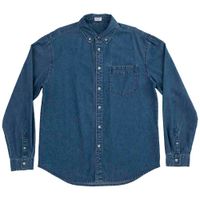 Camisa Manga Larga Denim Hombre SINGULAR