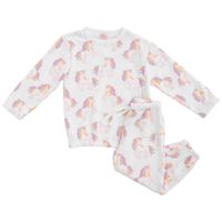 Conjunto Polera + Pantalón Estampado Bebé Niña BABY EUREKA