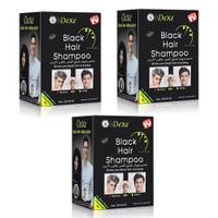 TINTE BLACK HAIR  SHAMPOO COLOR  NEGRO 30 UNIDADES