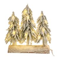 Trio De Árboles de 35Cm Con Luces Led FLCTRIOLD Floripa