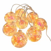 Luces Led Decorativas De 8 Bolas De 10Cm Cv912 Floripastore