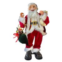 Papa Noel con Movimiento Decorativo Con Movimiento De 60Cm Fn504 Floripastore