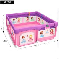 Corral Cerco para Bebes 150cmx180cm Princesas RosaMora