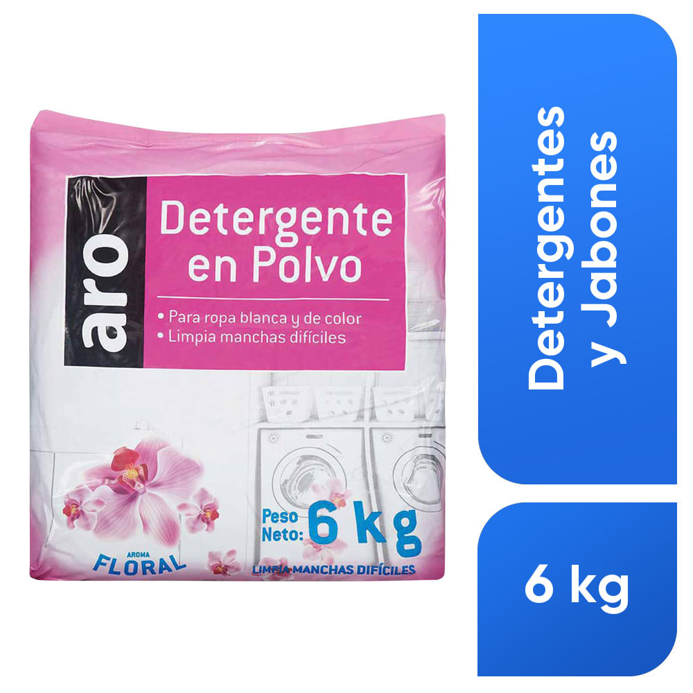 Detergente Aro Floral X6Kg