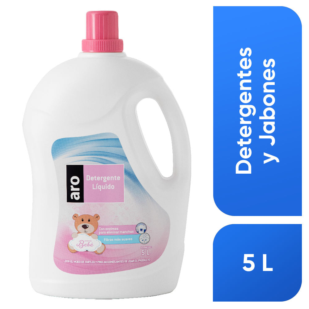Detergente Líquido ARO Bebé Botella 5L